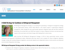 Tablet Screenshot of kwrefrigerantmanagementstrategy.com
